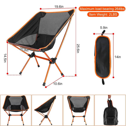 Folding Outdoor Camping Chair DailySale