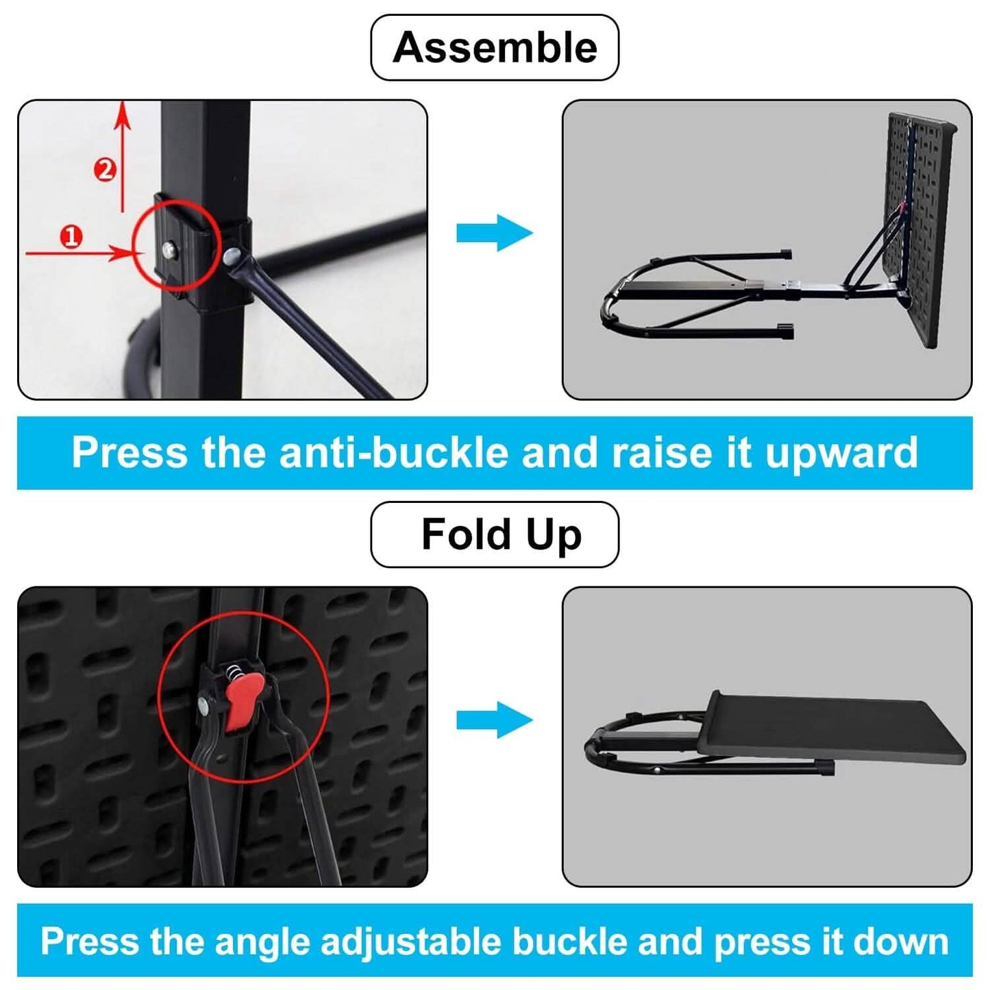 Folding Tray Portable Laptop Desk DailySale