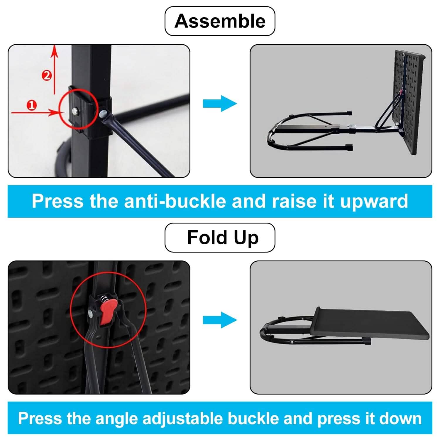Folding Tray Portable Laptop Desk DailySale