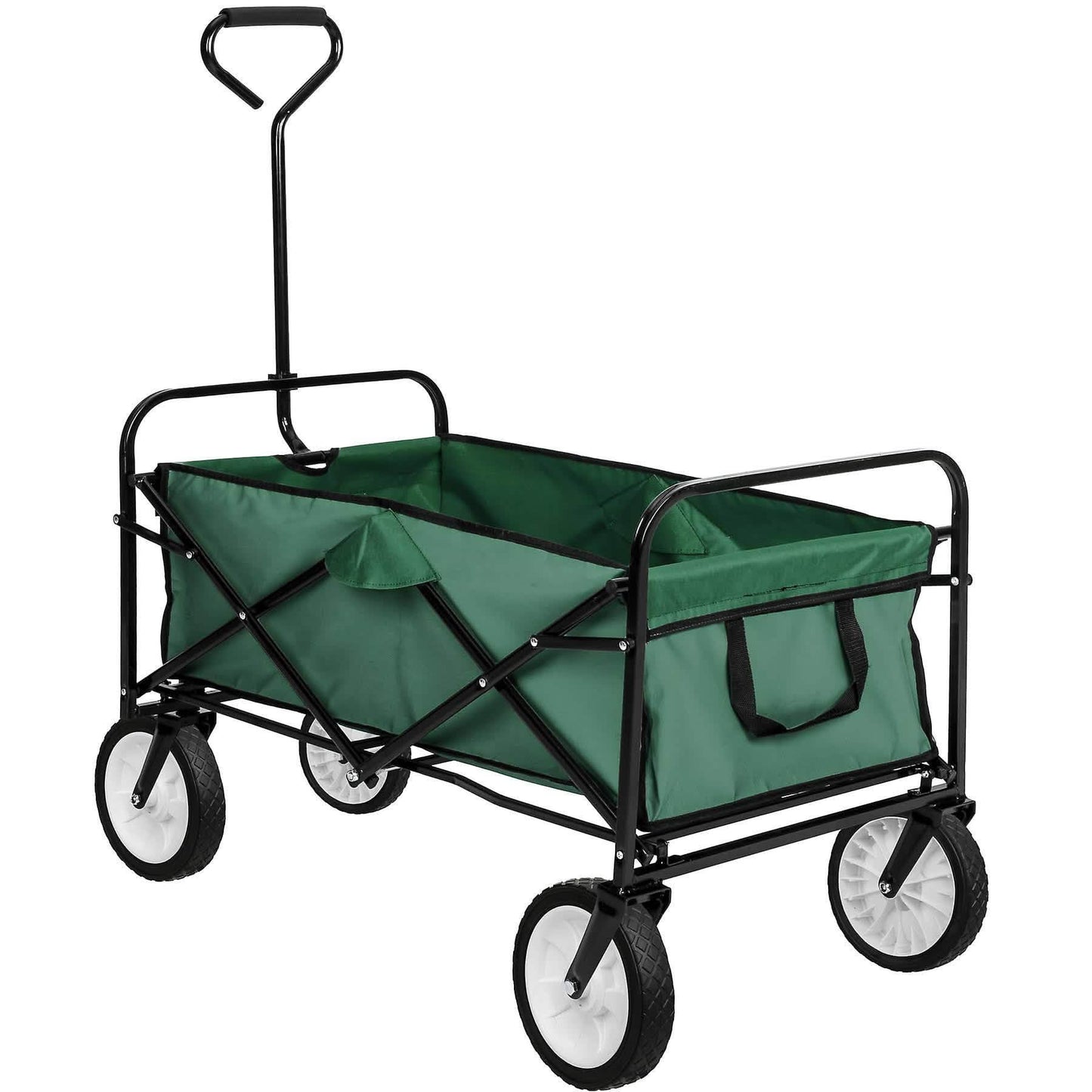 Folding Wagon Garden Shopping Beach Cart DailySale