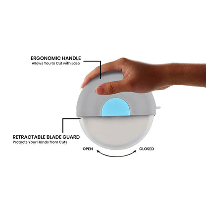 Food Grade Stainless Steel Premium Pizza Cutter Wheel DailySale