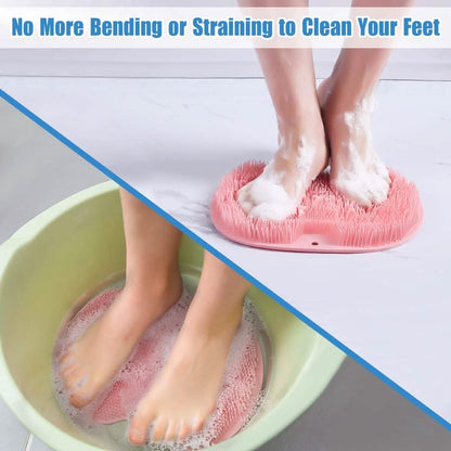 Foot Scrubber Back Brush Bathroom Massager DailySale