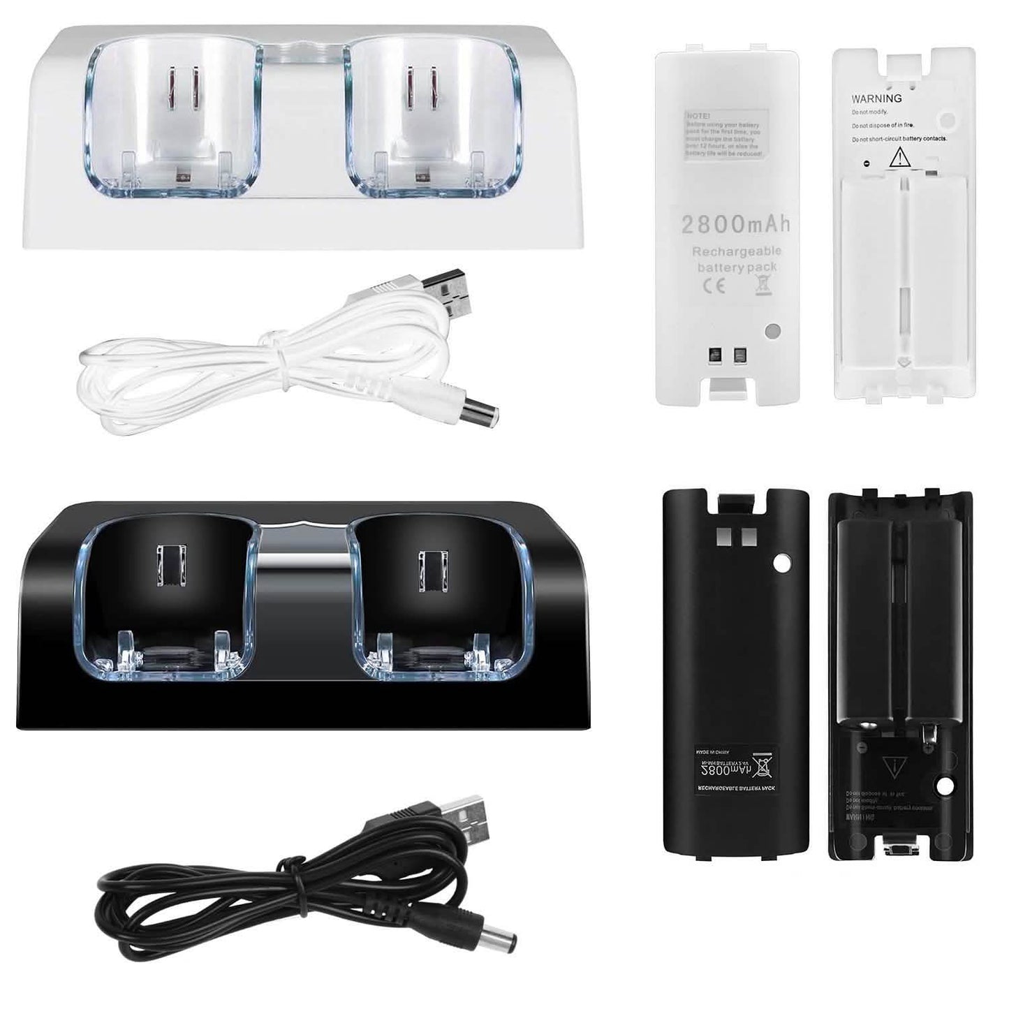 For Wii Remote Controller Charger DailySale