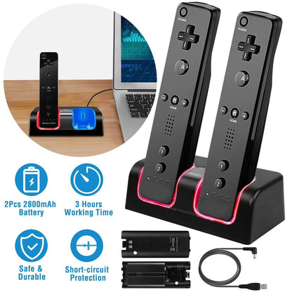 For Wii Remote Controller Charger DailySale