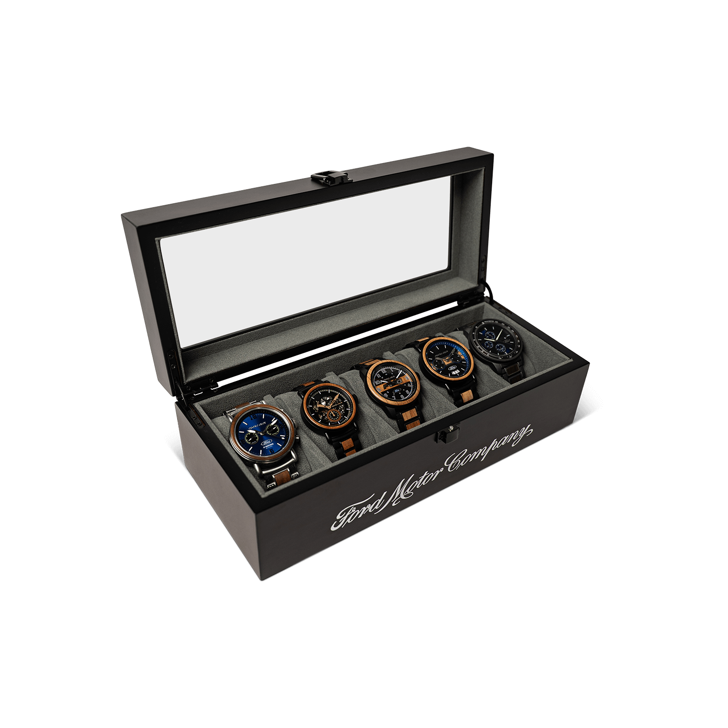 Ford .com Ebony 5 Watch Holder Original Grain
