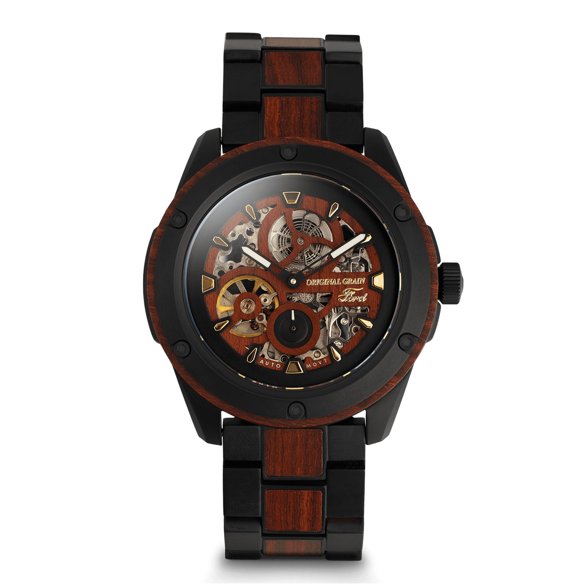 Ford.com Heritage Rugged Automatic 44mm Original Grain