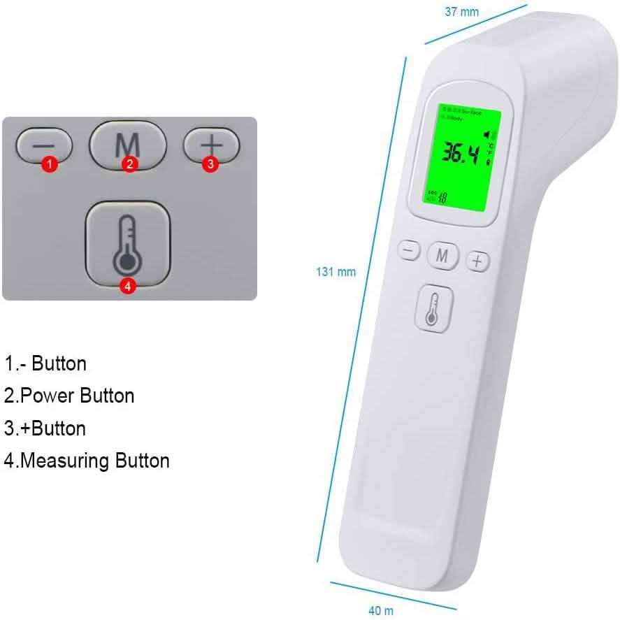 Forehead Non-Contact Digital Thermometer FTW01 DailySale