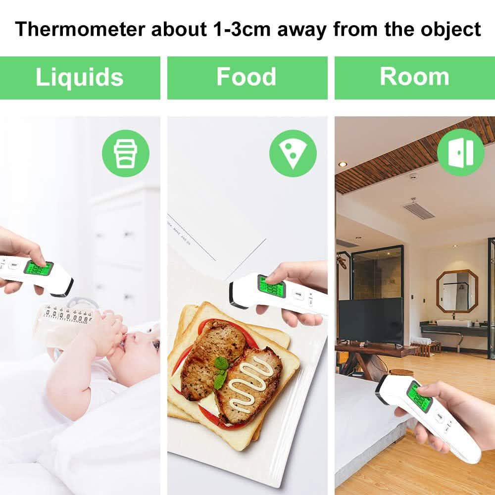 Forehead Thermometer Non-Contact Infrared Thermometer FC-IR200 DailySale