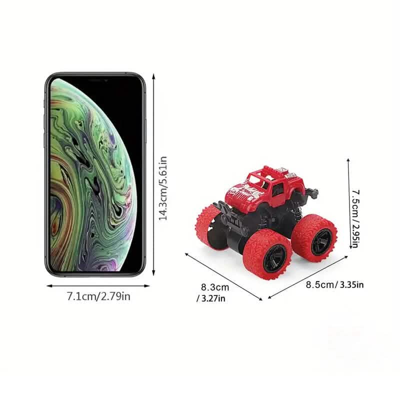 Four-Wheel Drive Two-Way Inertial Off-Road 360° Stunt Toy Car DailySale