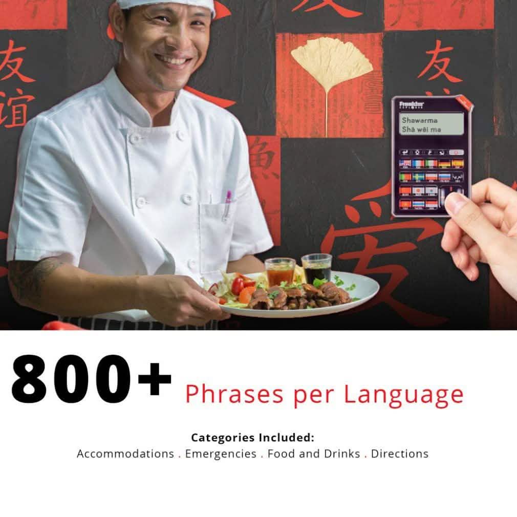 Franklin 16 Language Speaking Phrase Translator (Refurbished) DailySale