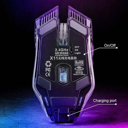 Free Wolf X11 Wireless 2.4G Optical Gaming Mouse DailySale