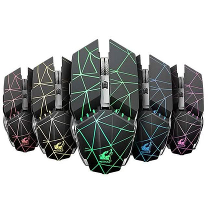Free Wolf X11 Wireless 2.4G Optical Gaming Mouse DailySale