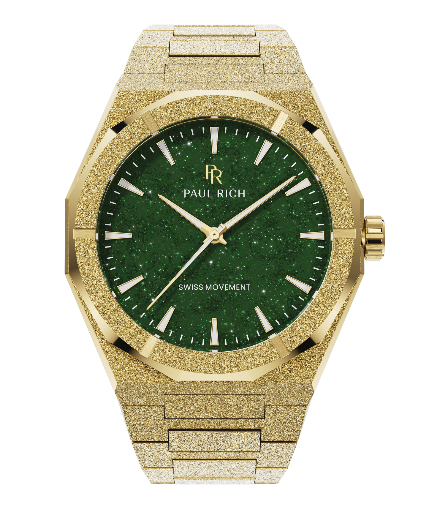 Frosted Star Dust II Gold Green Paul Rich US
