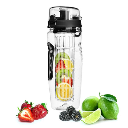 Fruit Infuser Water Bottle 32OZ Juice Shaker DailySale