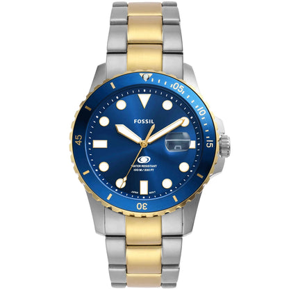 Fossil Men's Blue Dive Bids.com