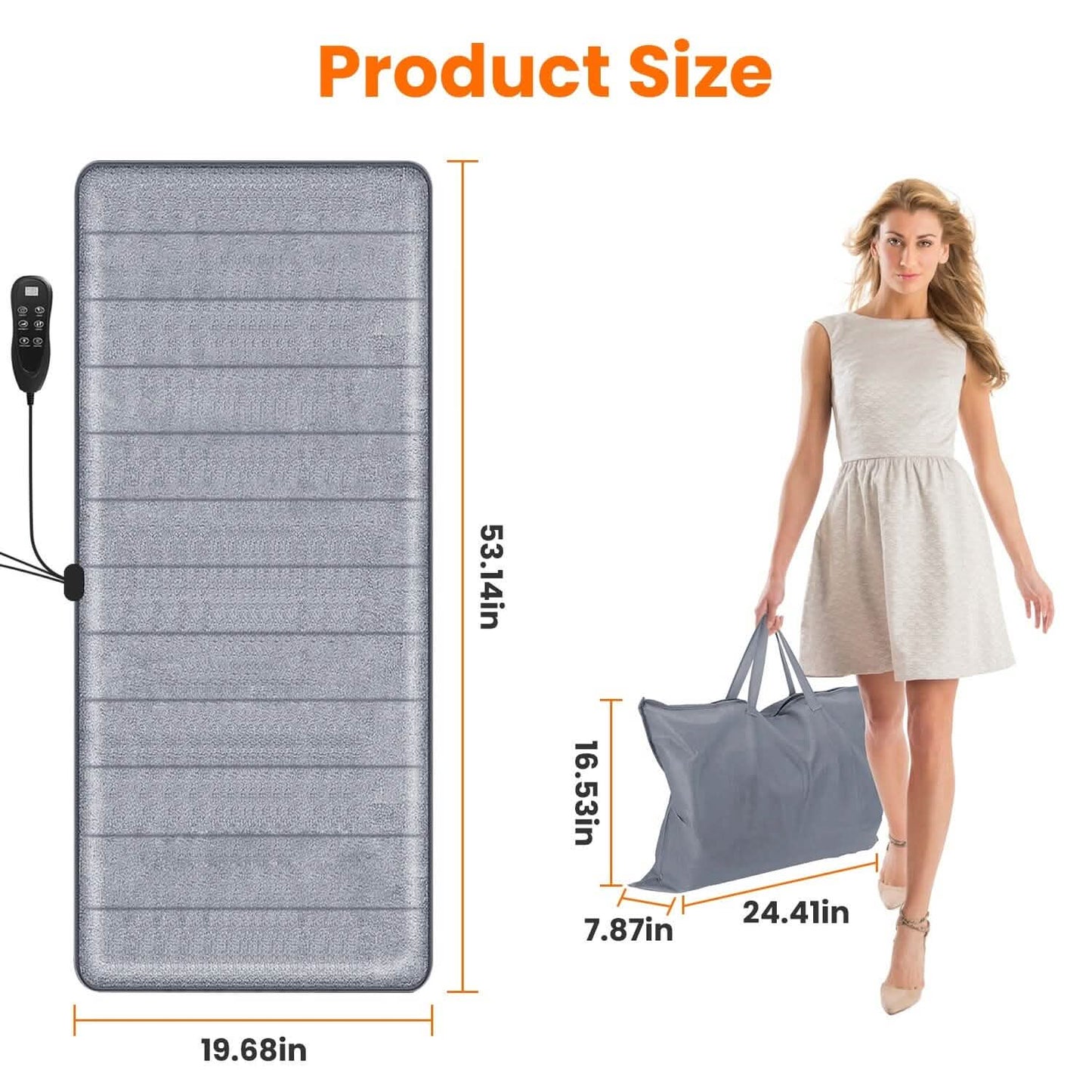 Full Body Electric Massage Mat DailySale