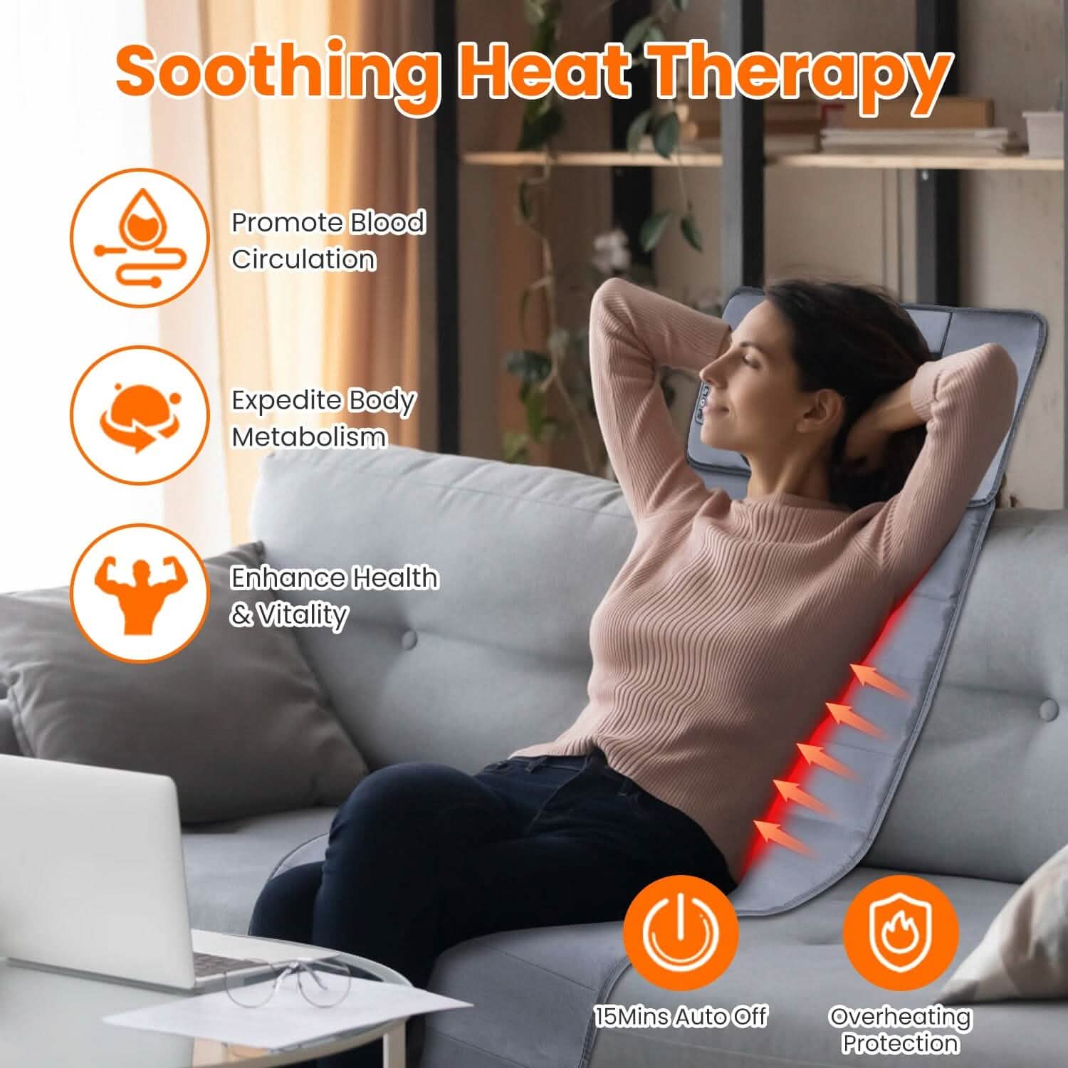 Full Body Electric Massage Mat DailySale