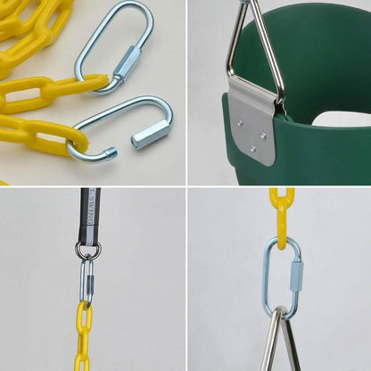 Full Bucket Seat Swing Toddler Playground Park Home Garden Baby Kids Toy Gift DailySale