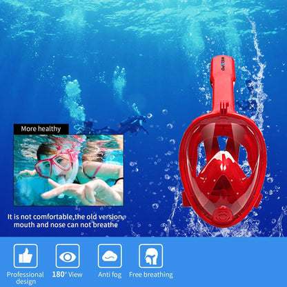 Full Face Mask Swimming Underwater Diving Snorkel Scuba DailySale
