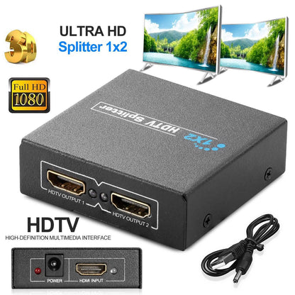 Full HD1080P HDTV Splitter Amplifier DailySale