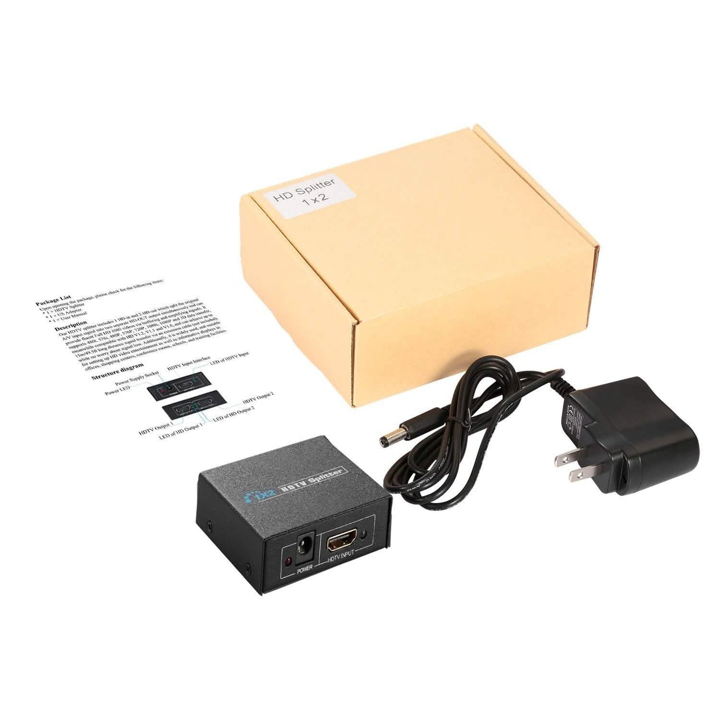 Full HD1080P HDTV Splitter Amplifier DailySale