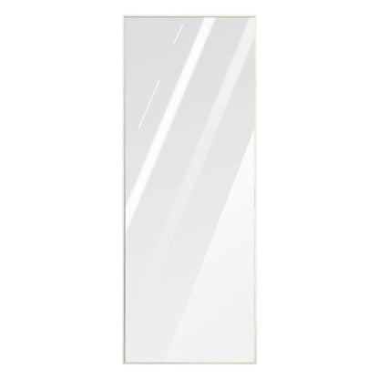 Full Length Mirror Aluminum Alloy Wall Mirror Free Standing Floor DailySale