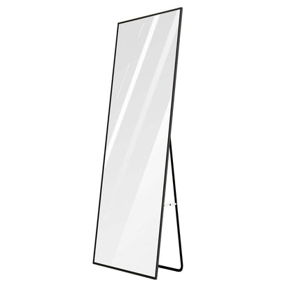 Full Length Mirror Aluminum Alloy Wall Mirror Free Standing Floor DailySale