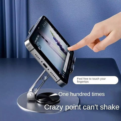 Full Metal 360-Degree Rotating Stress-Relieving Phone and Tablet Universal Stand DailySale
