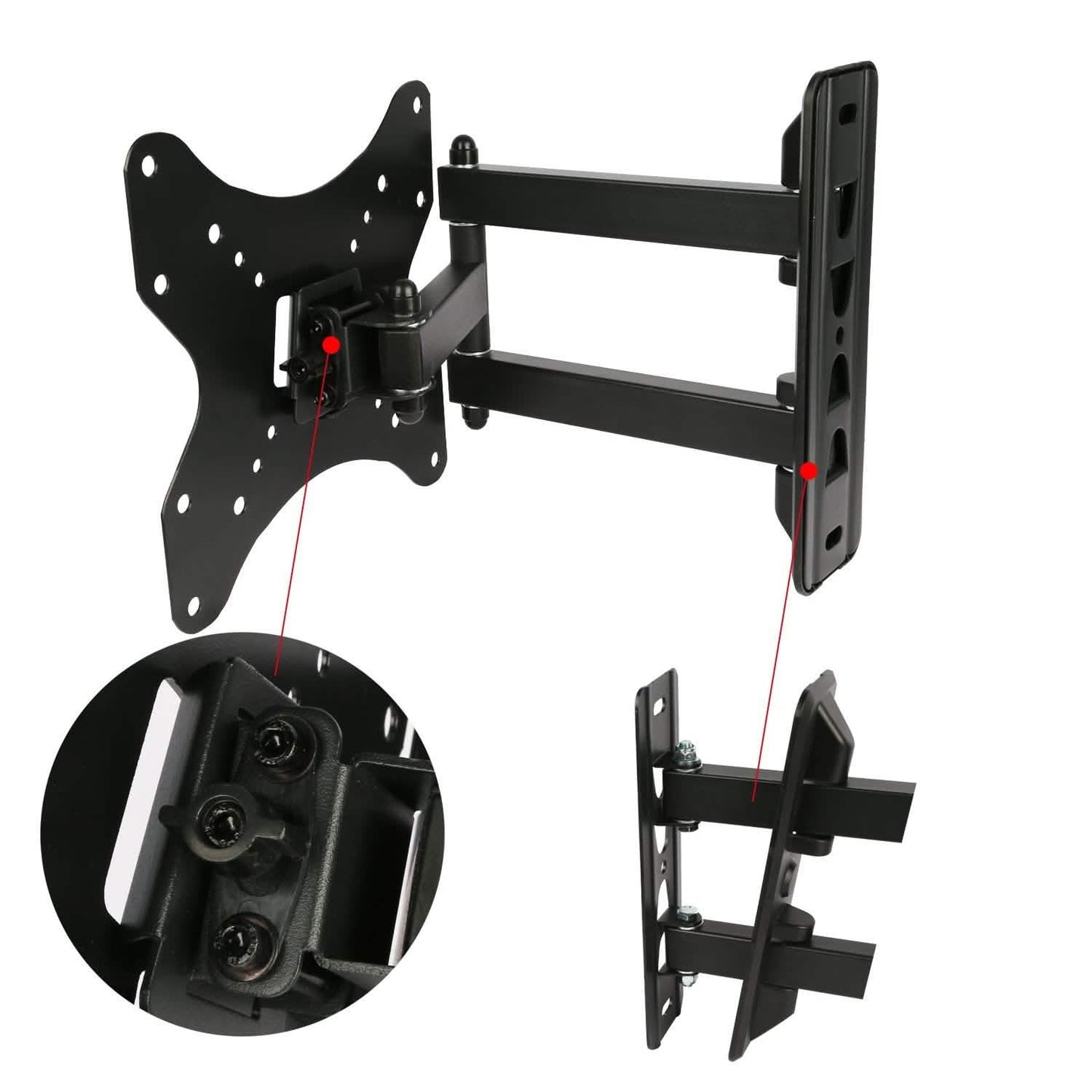 Full-Motion Articulating Wall Mount for 23"-55" TVs DailySale
