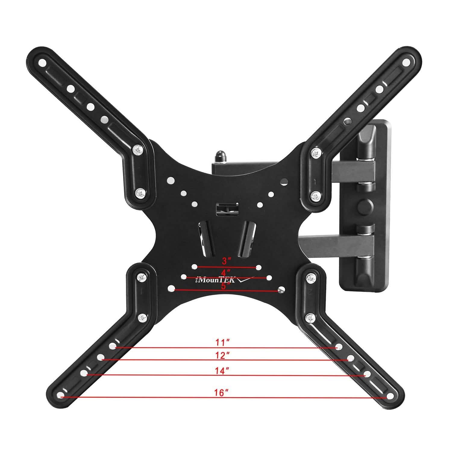 Full-Motion Articulating Wall Mount for 23"-55" TVs DailySale