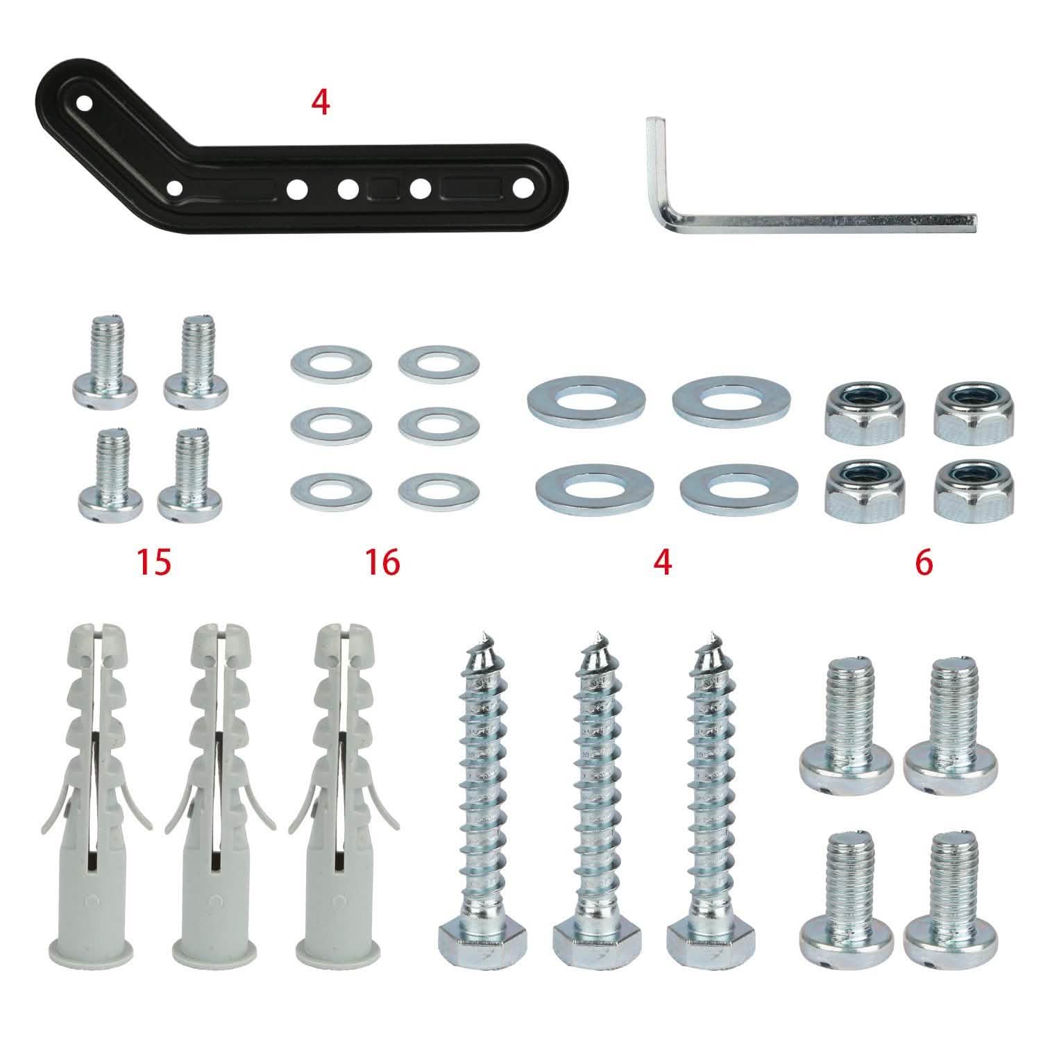 Full-Motion Articulating Wall Mount for 23"-55" TVs DailySale