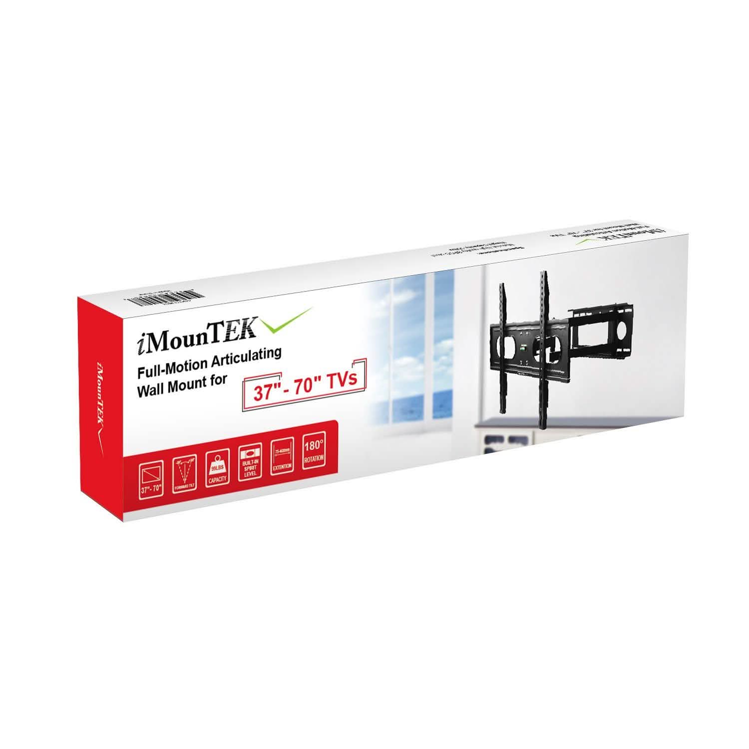 Full Motion Articulating Wall Mount for 37"-70" TV's DailySale