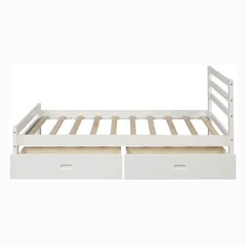 Full Platform Bed Frame with Two Storage Drawers DailySale