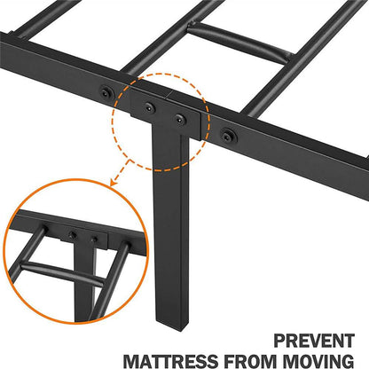 Full Size Bed Frame with Headboard DailySale