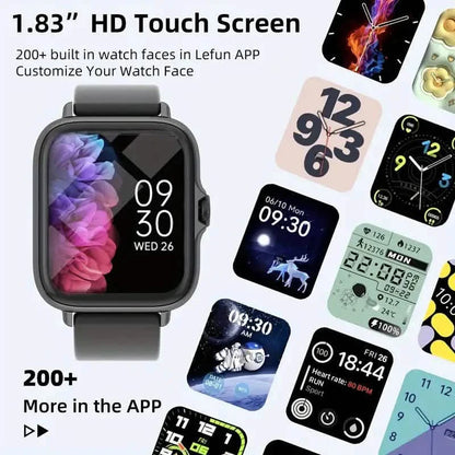 Full Touch Screen Smart Watch with Activity Tracker, Call & Message Functions, Pedometer & More DailySale