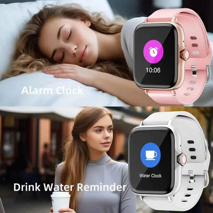 Full Touch Screen Smart Watch with Activity Tracker, Call & Message Functions, Pedometer & More DailySale