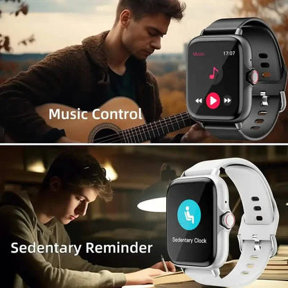 Full Touch Screen Smart Watch with Activity Tracker, Call & Message Functions, Pedometer & More DailySale