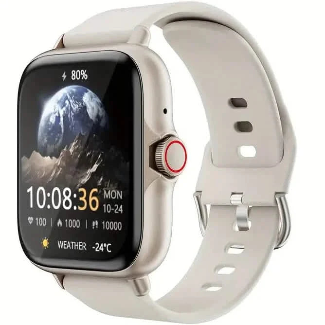 Full Touch Screen Smart Watch with Activity Tracker, Call & Message Functions, Pedometer & More DailySale