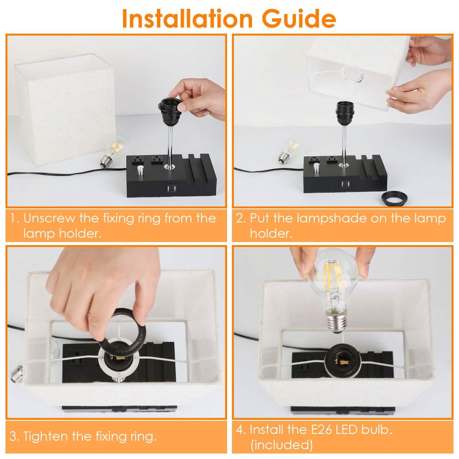 Fully Dimmable Table Lamp DailySale