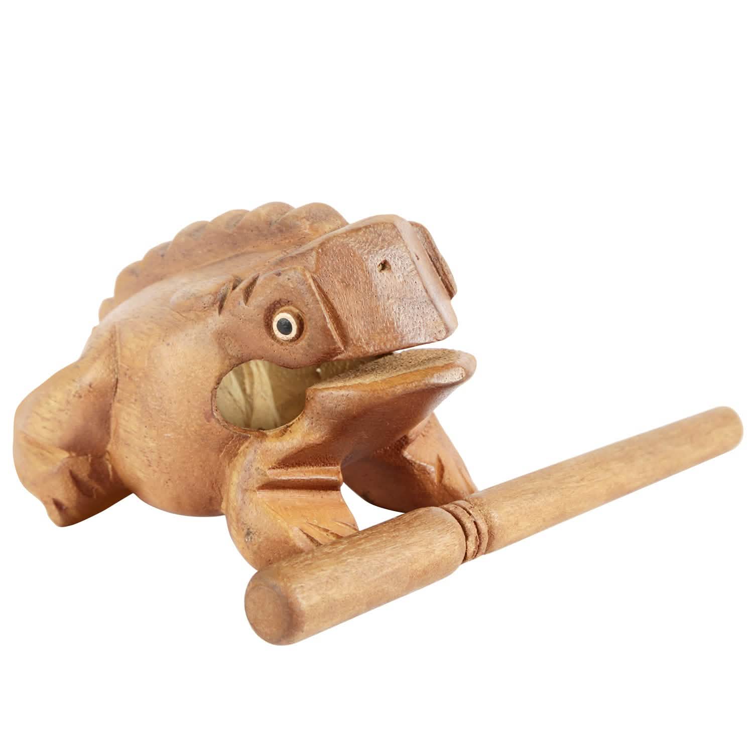 Fun Wooden Frog Percussion Instrument DailySale