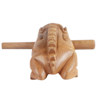 Fun Wooden Frog Percussion Instrument DailySale