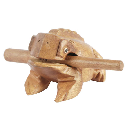 Fun Wooden Frog Percussion Instrument DailySale