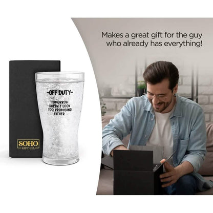 Funny Freezer Cup Double Walled Chiller Mug for Iced Cold Drinks DailySale
