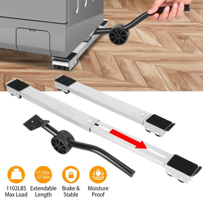 Furniture Dolly Mobile Roller Extendable Base Stand DailySale