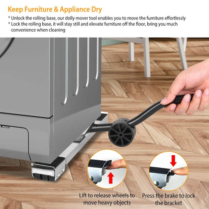Furniture Dolly Mobile Roller Extendable Base Stand DailySale