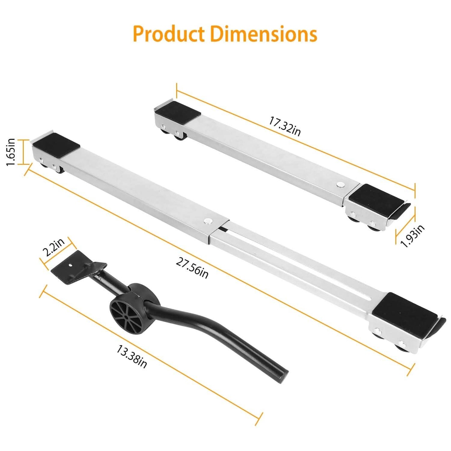 Furniture Dolly Mobile Roller Extendable Base Stand DailySale