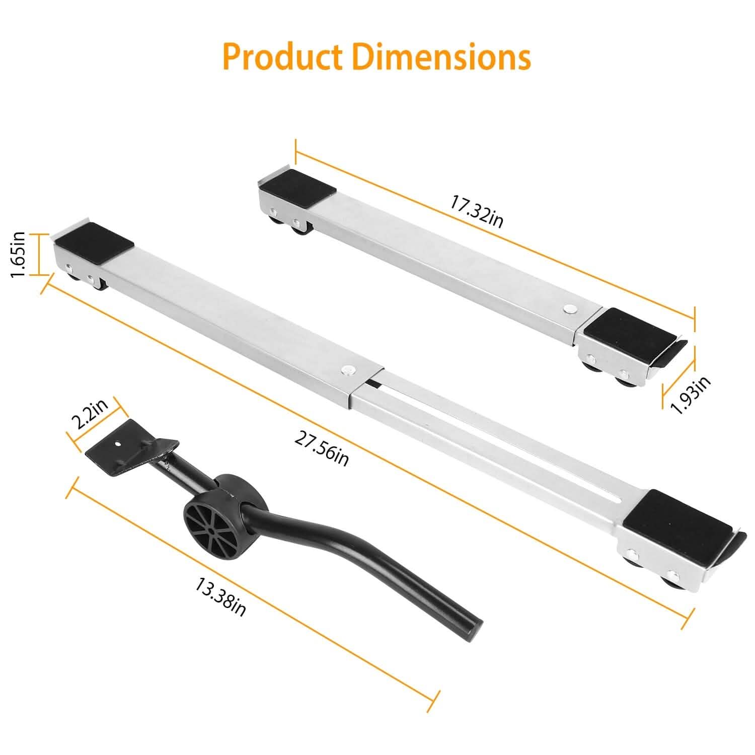 Furniture Dolly Mobile Roller Extendable Base Stand DailySale