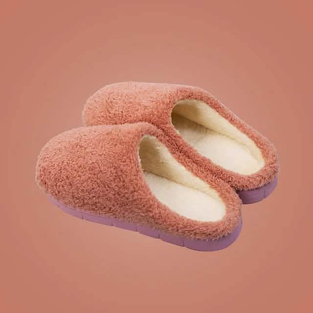 Fuzzy House Slippers Memory Foam Slippers Slip DailySale