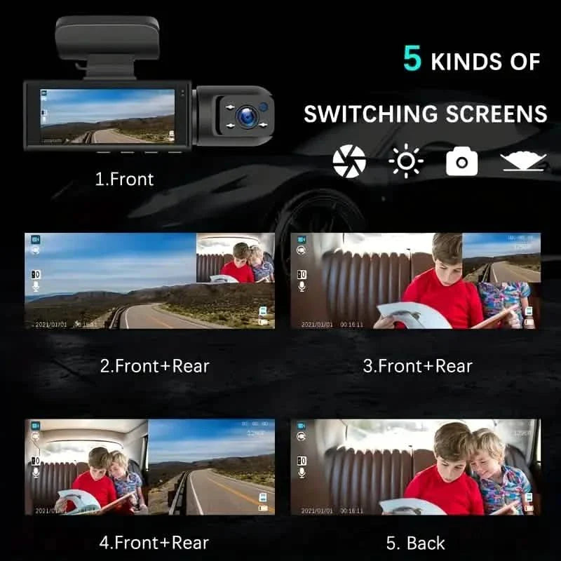 G Sensor HD Night Vision Loop Recording Wide Angle Car DVR DailySale