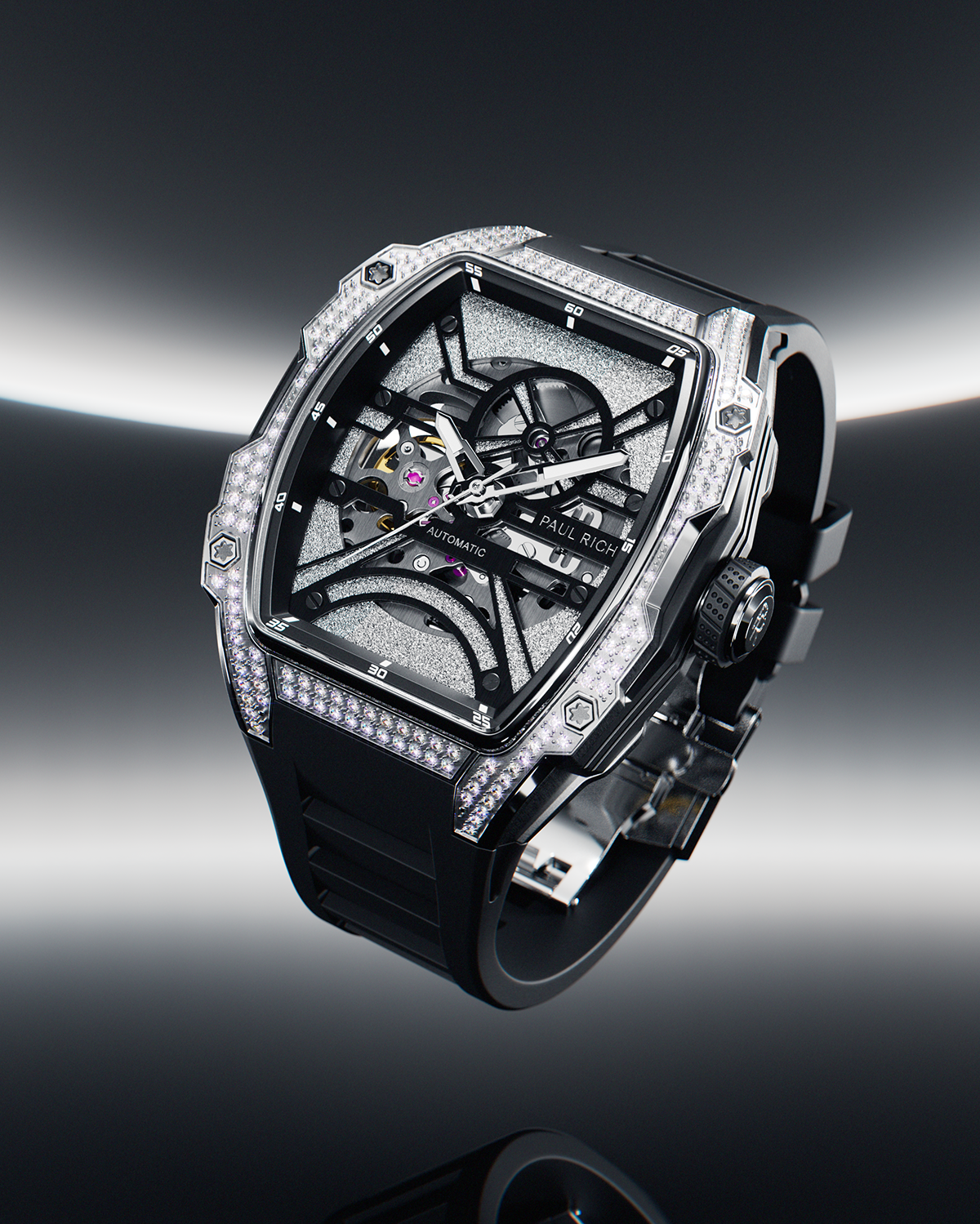 Diamond Astro Skeleton Abyss Silver Paul Rich US